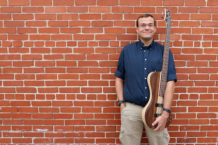 Bassist from Distant Thunder Jazz Combo