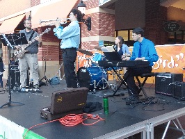Distant Thunder Jazz Combo performing in Silver Spring, Maryland