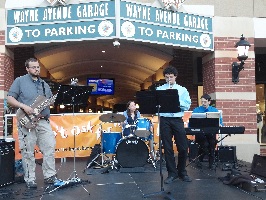 Distant Thunder Jazz Combo performing in Silver Spring, Maryland